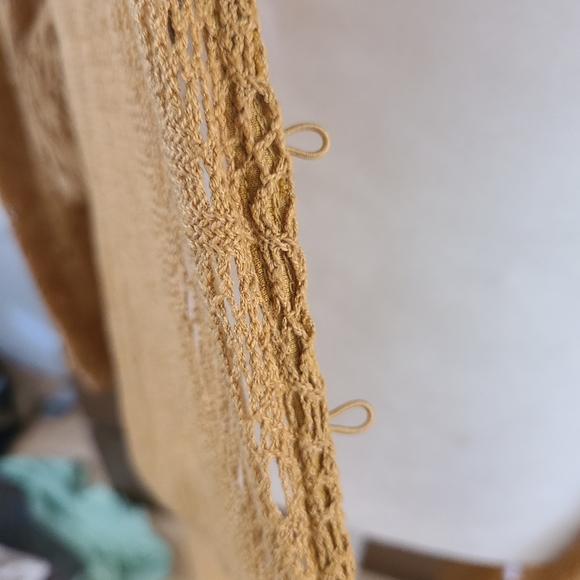 Maurices Lace mustard kimono - Picture 3 of 7